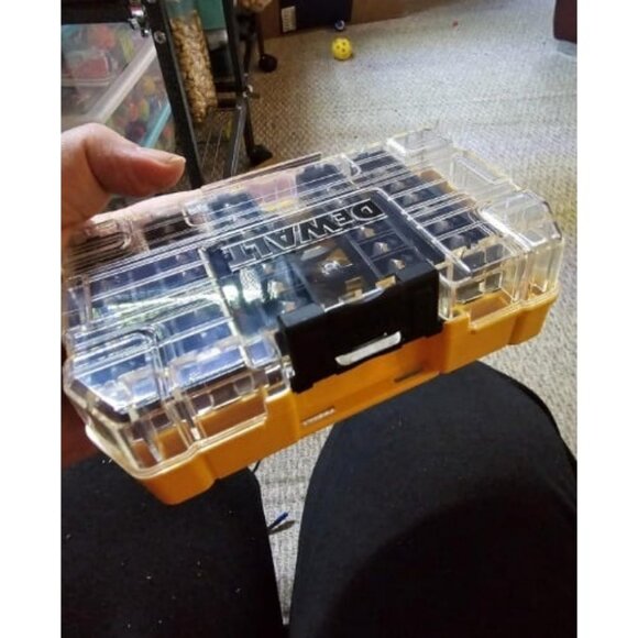 Screwdriver Bit Set with Tough Case, 45-Piece , Grey/Silver Screw - Picture 2 of 2